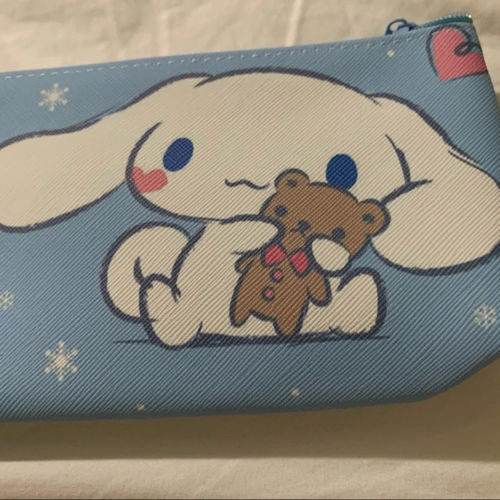 Cinnamoroll Blue Zip Pencil Bag